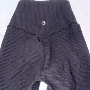 Buffbunny High-Waist Ribbed Leggings - Black xs clean condition